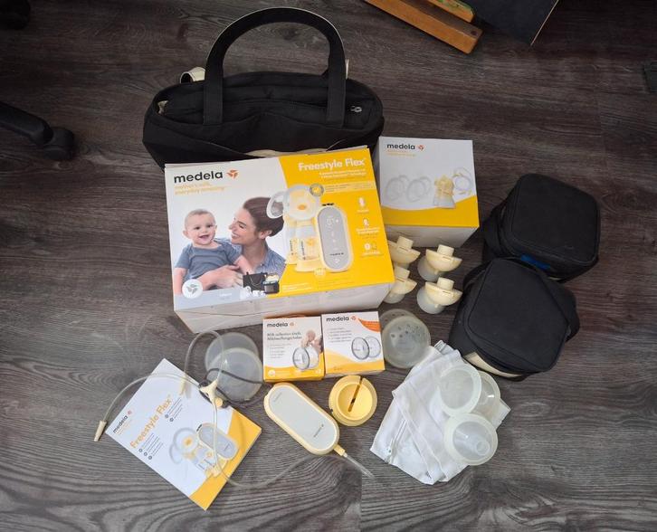 Medela freestyle flex kolf volledige set, Kinderen en Baby's, Babyvoeding en Toebehoren, Gebruikt, Borstkolf, Ophalen
