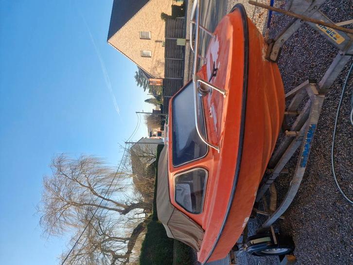 Te koop: Boot 4,5 m – bouwjaar 1974 – degelijke basis / hobb, Watersport en Boten, Bootonderdelen, Gebruikt, Ankeren en Afmeren