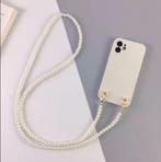 Ketting hoesje Case voor Iphone 11 Iphone 12 Parelketting, Ophalen of Verzenden, Nieuw, IPhone 12, Frontje of Cover