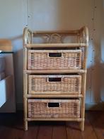 Rieten ladenkastje, Huis en Inrichting, Ophalen, Overige materialen, Minder dan 50 cm, Zo goed als nieuw