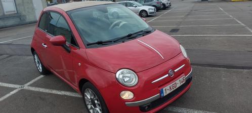 Fiat 500 0,9Ttwinair cabriolet 85ch 2011 94000klm toujours s, Auto's, Fiat, Particulier, ABS, Achteruitrijcamera, Airbags, Airconditioning
