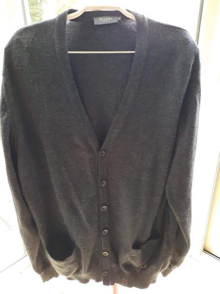 Mooi herenvest MAERZ - 54, Kleding | Heren, Truien en Vesten, Zo goed als nieuw, Maat 52/54 (L), Grijs, Ophalen of Verzenden