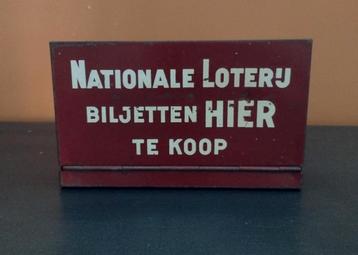 Nationale loterij vintage beschikbaar voor biedingen