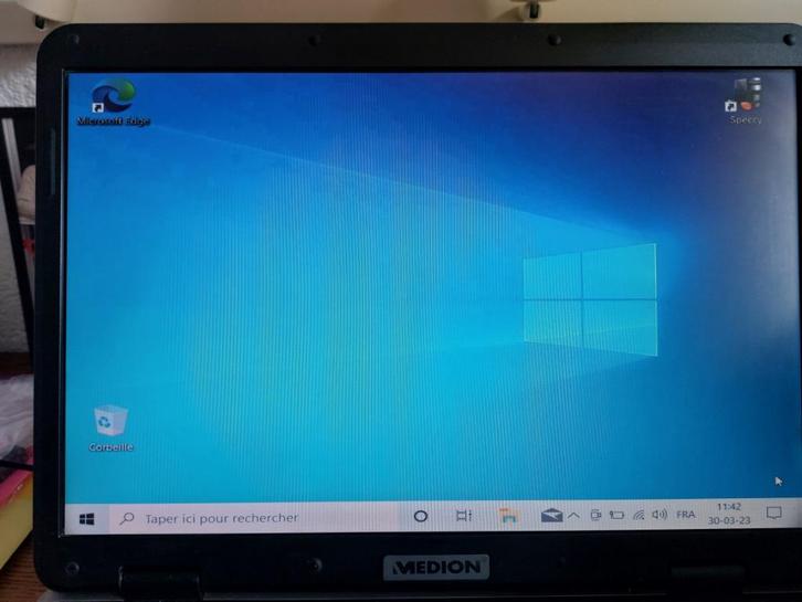 Gerenoveerde laptop van Medion, Computers en Software, Windows Laptops, Zo goed als nieuw, 15 inch, SSD, 4 GB, Azerty, Ophalen of Verzenden