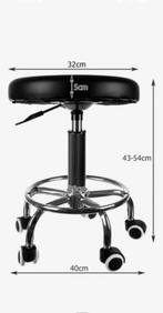 Kapperskruk zwart, Huis en Inrichting, Stoelen, Ophalen, Zo goed als nieuw, Zwart