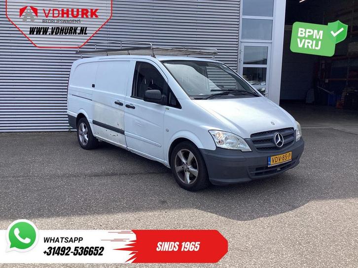 Mercedes-Benz Vito 113 CDI L2 EXPORT ONLY Imperiaal/ LMV/ Tr, Auto's, Bestelwagens en Lichte vracht, Bedrijf, ABS, Centrale vergrendeling