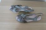 Grijs/taupe sandalen Damart - M 39, Grijs, Damart, Gedragen, Sandalen of Muiltjes