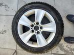 Set winterbanden met alu velg Hankook BMW 5 serie, Auto-onderdelen, Banden en Velgen, Gebruikt, Banden en Velgen, 17 inch, Personenwagen