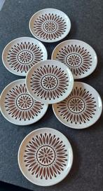 7 dessert borden Biltons Staffordshire England, Ophalen of Verzenden