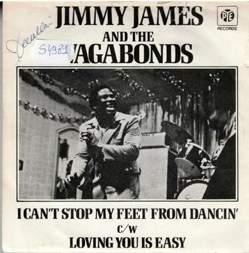  Vinyl, 7"   /   Jimmy James & The Vagabonds – I Can't Stop 