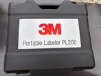 3M PL200 industriële etiketteermachine met hoesje, Ophalen, 3M, Zo goed als nieuw, Azerty