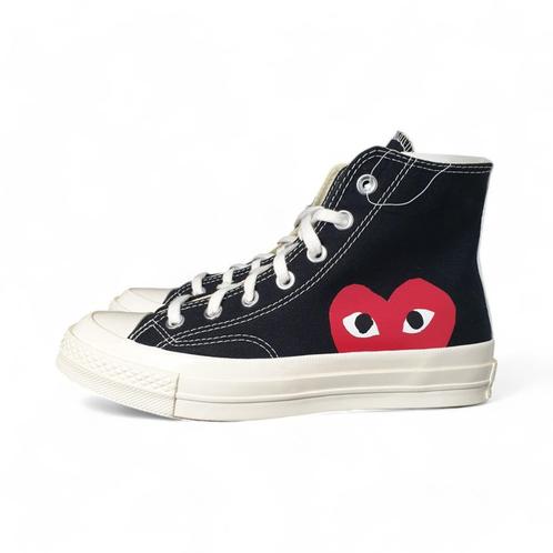 Converse Chuck Taylor All-Star 70 Hi CDG PLAY Black - 39, Kleding | Dames, Schoenen, Nieuw, Sneakers, Zwart, Verzenden