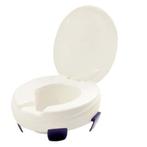 Toiletverhoger met deksel - Verhoogt tot 11 cm - 4 Clips, Ophalen of Verzenden, Zo goed als nieuw