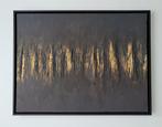 Abstract Modern Acryl canvas 60*80cm - brons/aubergine, Ophalen