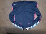 Adidas blauw en roze sporttrainingspak XL onberispelijke sta, Comme neuf, Général, Bleu, Taille 56/58 (XL)