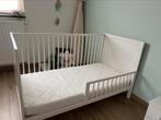 Babybed 140/70 meegroeibed, Kinderen en Baby's, Ophalen, Zo goed als nieuw, Lattenbodem