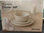 Servies 18-delig NIEUW in doos, Maison & Meubles, Cuisine | Vaisselle, Neuf, Céramique, Enlèvement, Uni