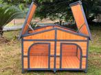 Niche XL double abri chien niche geante NICHE gros chien, Nieuw, Hondenhok, Verzenden