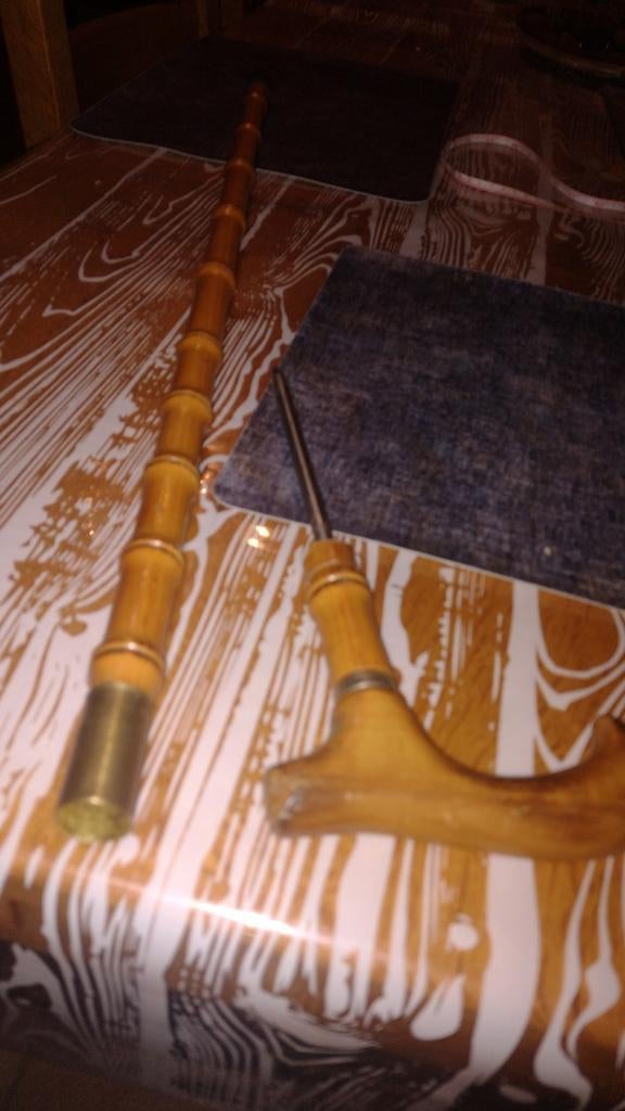 Canne de collection avec dague intérieur, Antiquités & Art, Enlèvement ou Envoi