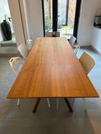 Table Design bois, Maison & Meubles, Tables | Tables à manger, Comme neuf, Rectangulaire, 50 à 100 cm, Enlèvement