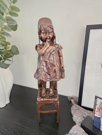 Bronzen beeldje van A. Moureau beschikbaar voor biedingen