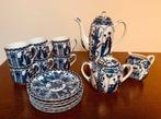 Vintage delftsblauw theeservies, Antiek en Kunst, Ophalen