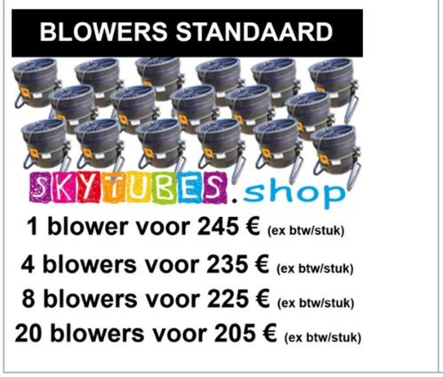 Blowers 950 vanaf € 205,-  met Skytubesshop kwantum korting, Hobby en Vrije tijd, Feestartikelen, Nieuw, Feestartikel, Ophalen of Verzenden