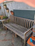 tuinbank uit teak hout, Ophalen, Gebruikt, Hout