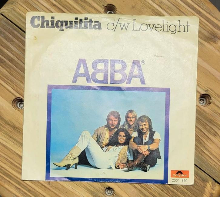 ABBA vinyl single Chiquitita, Cd's en Dvd's, Vinyl Singles, Zo goed als nieuw, Single, Ophalen of Verzenden