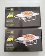 Set van 2 schotelverwarmers, Huis en Inrichting, Ophalen of Verzenden, Zo goed als nieuw