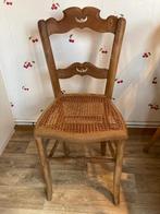 4 Chaises en orme, Huis en Inrichting, Stoelen, Ophalen, Riet of Rotan, Gebruikt, Overige kleuren