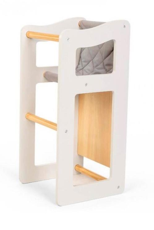 Poppenstoel 2 in 1 by Astrup, Kinderen en Baby's, Speelgoed | Houten speelgoed, Zo goed als nieuw, Meubelstuk of Keukentje, Ophalen