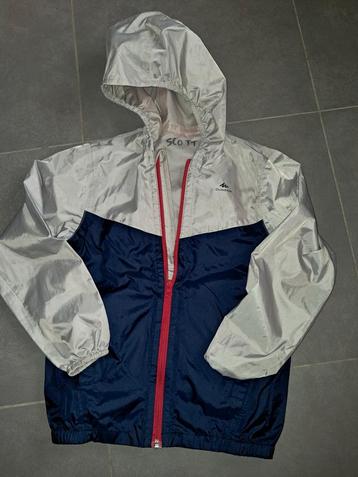 Regenjas quechua 134/140, Kinderen en Baby's, Jongen of Meisje, Ophalen of Verzenden, Zo goed als nieuw, Quechua, Decathlon