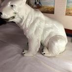 Porseleinen  Ijsbeer  gesigneerd NUENDORF  1939, Antiek en Kunst, Ophalen of Verzenden