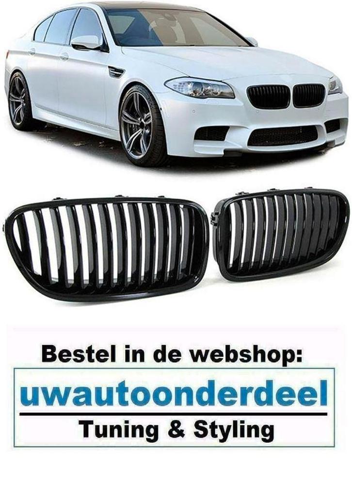 Glans Zwart M Look Styling Enkele Spijl Voor Bmw 5 Serie F10, Auto diversen, Tuning en Styling, Verzenden