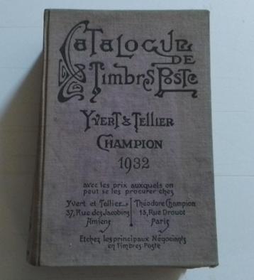Postzegelcatalogus, 1935,  YVERT & TELLIER beschikbaar voor biedingen
