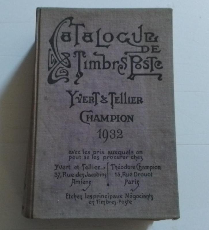 Postzegelcatalogus, 1935,  YVERT & TELLIER, Postzegels en Munten, Postzegels | Toebehoren, Verzenden