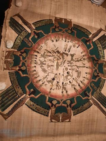 Grand papyrus authentique, Enlèvement ou Envoi, Comme neuf