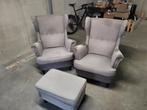 Strandmon zetel grijs IKEA, Huis en Inrichting, Fauteuils, Ophalen, Gebruikt