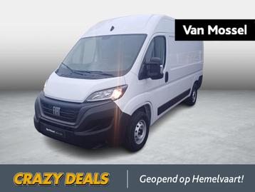Fiat Ducato L2H2 3.5T 140, Auto's, Voorwielaandrijving, Stof, Gebruikt, Zwart