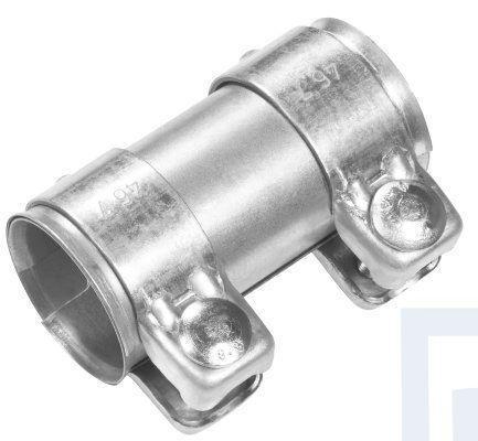 Volvo Uitlaat reparatie mof schuifstuk voor pijp diam 43-46m, Auto-onderdelen, Overige Auto-onderdelen, Nieuw, Ophalen of Verzenden