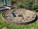 125 boordstenen, Tuin en Terras, Bielzen en Borduren, Ophalen, Gebruikt, Beton, Border