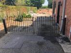 Smeetijzer hekwerk, Tuin en Terras, Tuinhekken en Hekwerk, Ophalen, Gebruikt, IJzer, Spijlenhekwerk