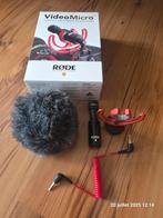 RØDE VideoMicro Micro directionnel pour reflex & smartphone, Ophalen, Gebruikt, Studiomicrofoon