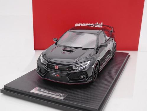 1:18 Onemodel Honda Civic Type R FK8 2017 Glossy Black RHD, Hobby & Loisirs créatifs, Voitures miniatures | 1:18, Neuf, Voiture