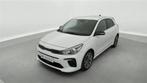 Kia Rio 1.0 T GT Line GPS/CARPLAY/SIEGES+VOLANT CH/CAMERA/JA, Auto's, Gebruikt, Alcantara, Wit, 5 deurs