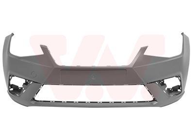 BUMPER VOOR Seat Ibiza V (KJB) (01-2017/-) (6F0807221DGRU), Auto-onderdelen, Carrosserie, Bumper, Seat, Voor, Gebruikt