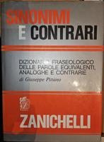 Sinonimi e contrari. Dizionario fraseologico delle parole eq, Boeken, Woordenboeken, Overige uitgevers, Ophalen of Verzenden, Zo goed als nieuw