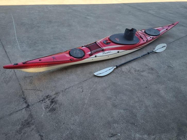Tooka presto 475 zee tour kayak kajak te koop, Watersport en Boten, Kajaks, Gebruikt, 1-persoons, Ophalen