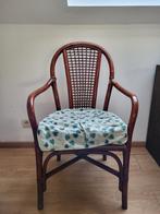 4 Rotan stoelen, Ophalen, Gebruikt, Bruin, Riet of Rotan